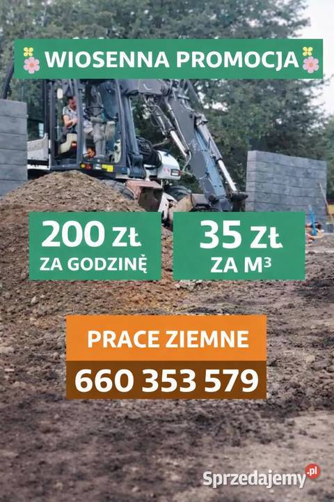 Usługi koparko ładowarki Bielany Wrocławskie