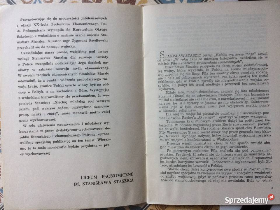 3734 Nasz Patron Liceum Ekonomiczne Szczecin