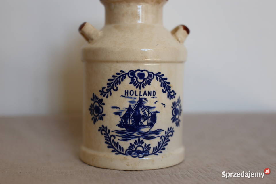 Porcelanowy mlecznik kanka ceramika retro pomorskie