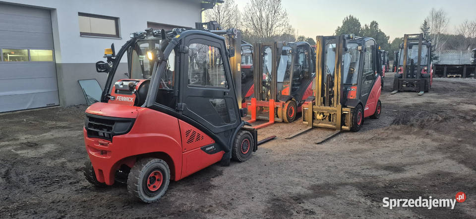 Wózek Widłowy Linde H25T 2019 Triplex 5m 4 Wózki widłowe mazowieckie Małkinia Górna sprzedam