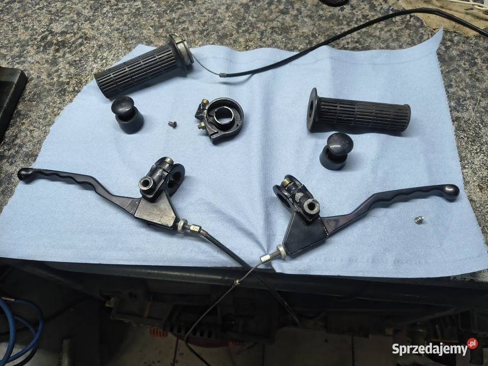 Komplet manetek klamki MZ ETZ 150 250 DDR Rzeszów sprzedam