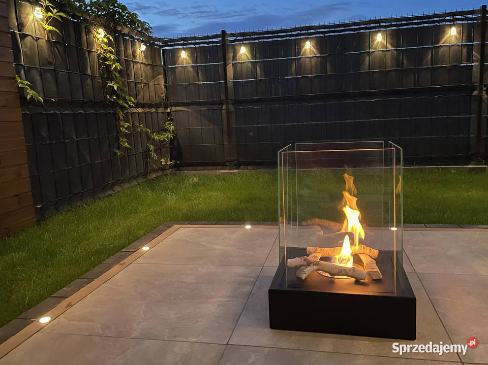 BIOKOMINEK WOLNOSTAJĄCY SUNSET GARDEN CZARNYS Warka sprzedam