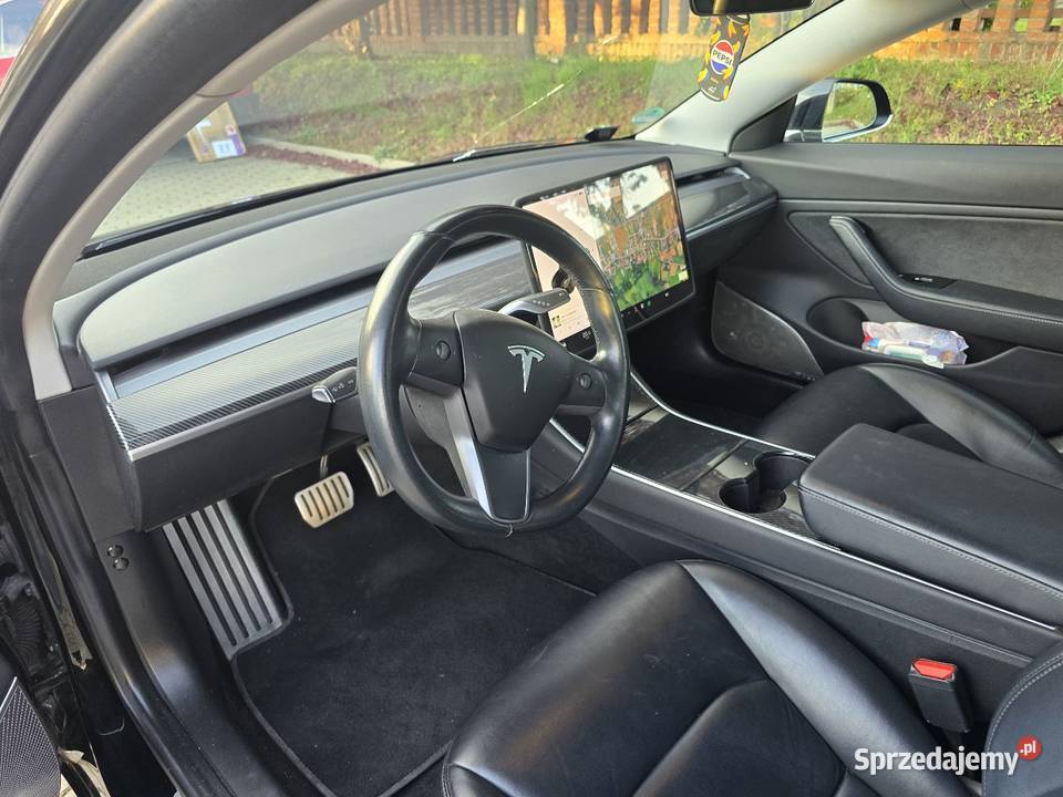 Tesla Model 3 Performance Gw2027 elektrycznie ustawiane fotele Gorzów Wielkopolski
