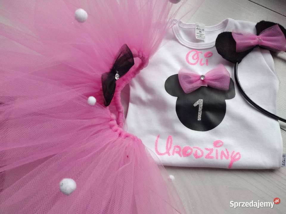 Komplet na urodziny dziewczynka tutu Lublin