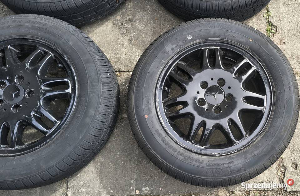 Koła zimowe Mercedes Vito Viano 16 roczne opony pomorskie