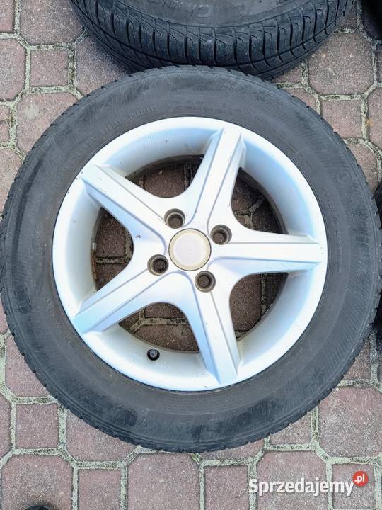 Felgi aluminiowe z oponami lato 14 Opel Corsa