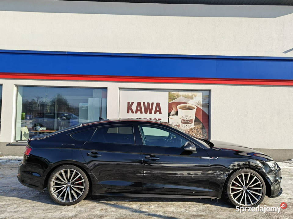 Audi A5 Sportback Quattro Salon Polska 2 kurtyny powietrzne Karczew