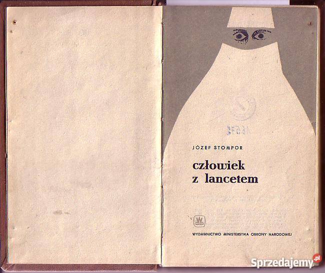 6875 CZŁOWIEK Z LANCETEM JÓZEF STOMPOR małopolskie Czyrna