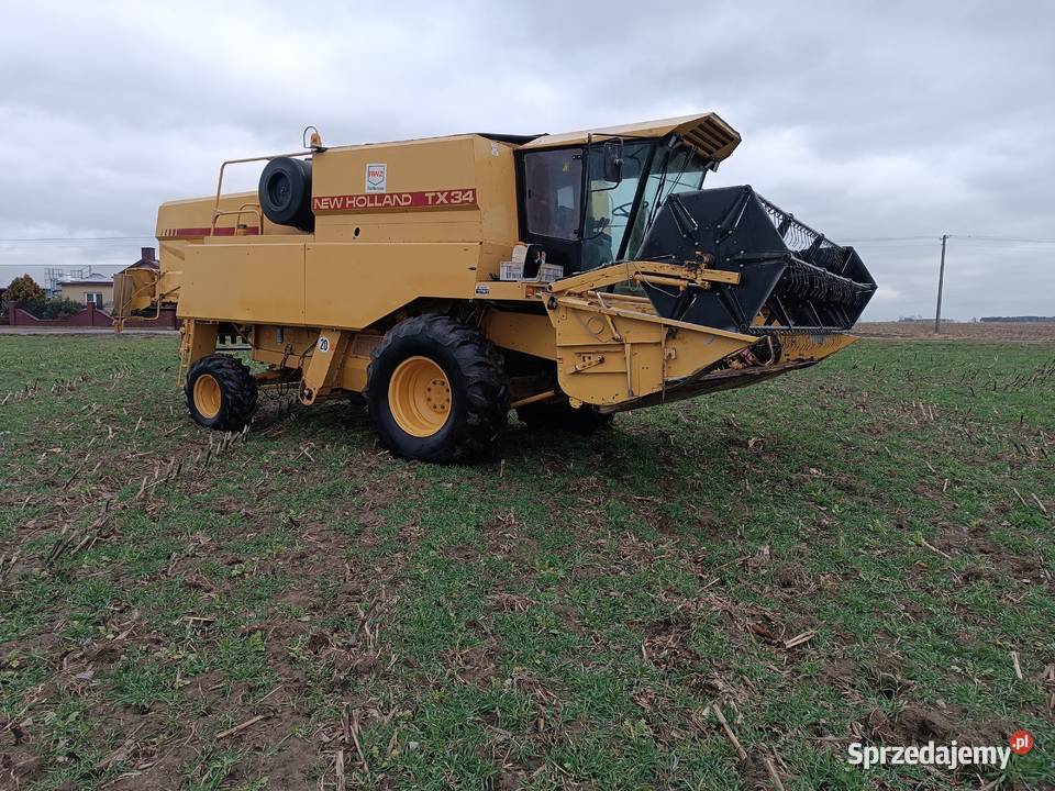 Holland tx34 klima heder 45m z wózkiem ładny łódzkie Łęczyca