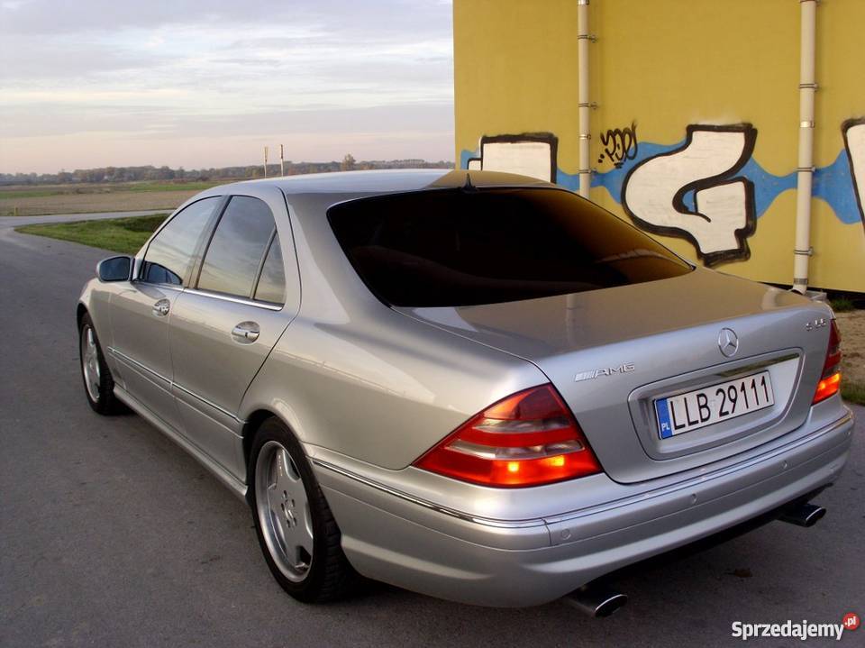 W220 oryginalny S55 AMG ZAMIANA szyberdach lubelskie Kock sprzedam