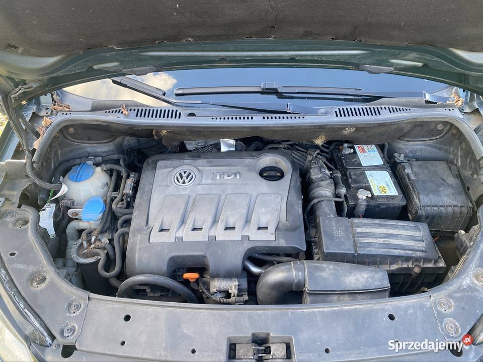 VW Touran 16 TDI welurowa tapicerka Drawsko Pomorskie sprzedam