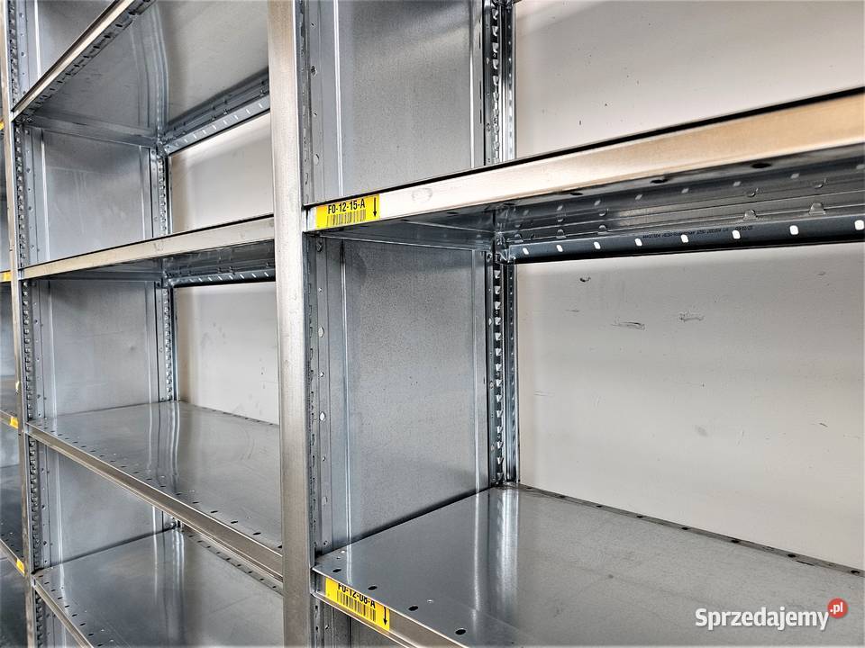 Regał Magazynowy 40x220x39318p Metalowy Ocynk Dzierżoniów