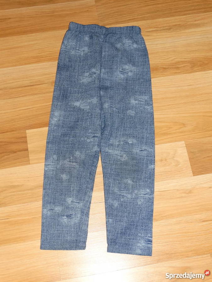 Getry leginsy r122 niebieski Dla Dziecka Legnica