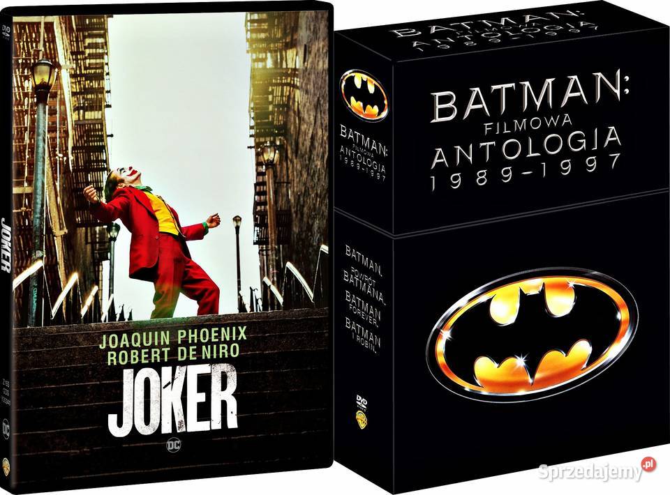 JOKER BATMAN ANTOLOGIA 9 DVD Kalisz sprzedam