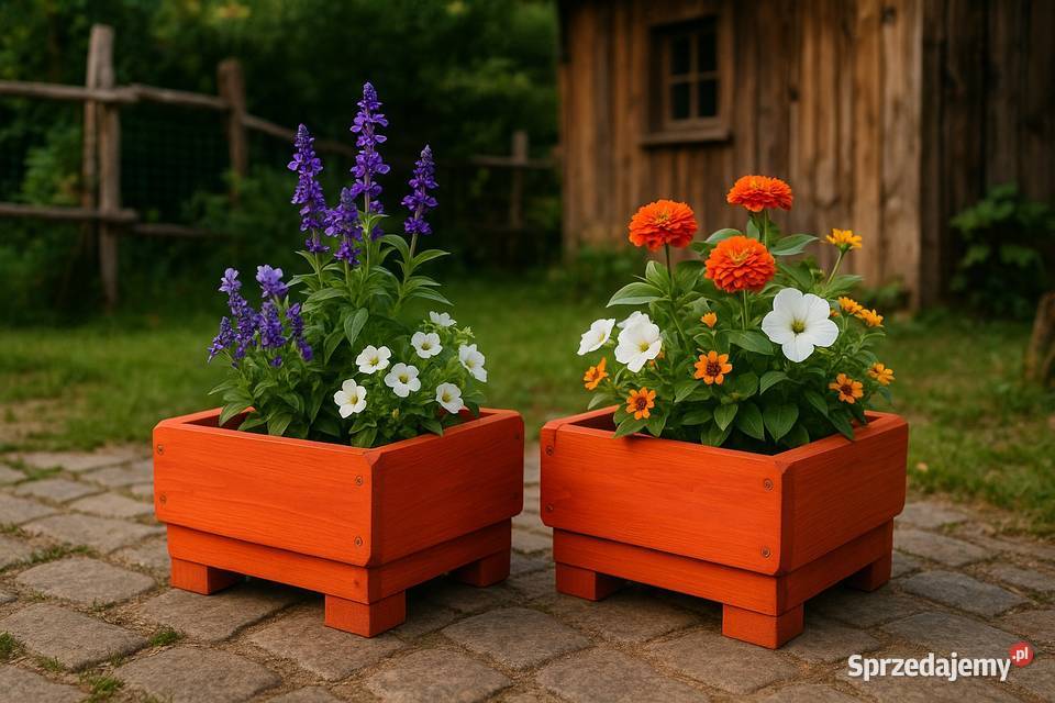 donica ogrodowa doniczka donice drewniane meble podkarpackie