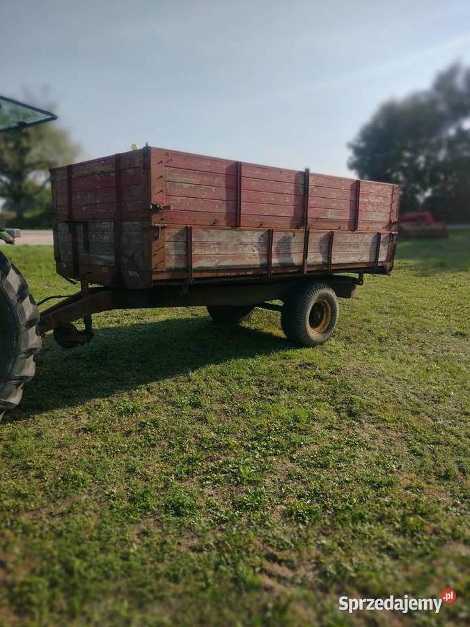 Przyczepa rolnicza wywrotka na trzy strony 65