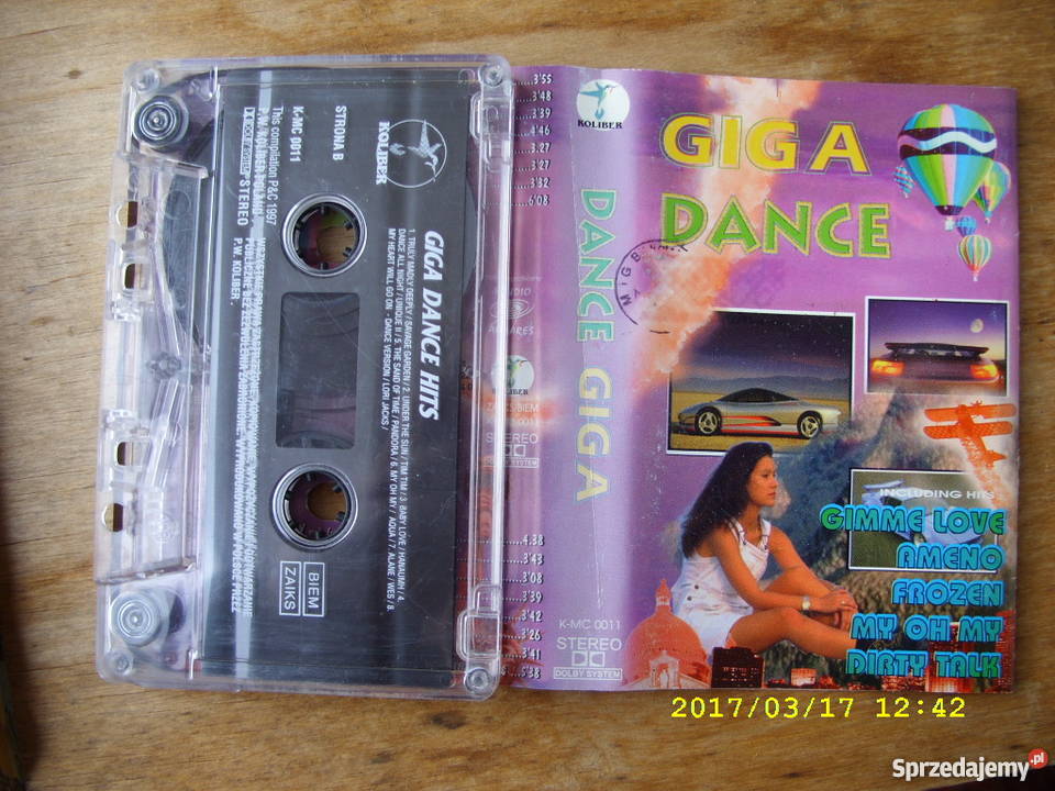 DANCE kaseta GIGA DANCE HITS Wołów