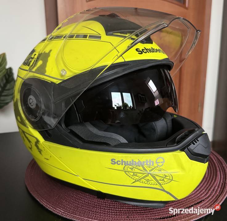 Kask Schuberth C3 MATT FLUO MAPA rozmiar S łódzkie Łódź sprzedam