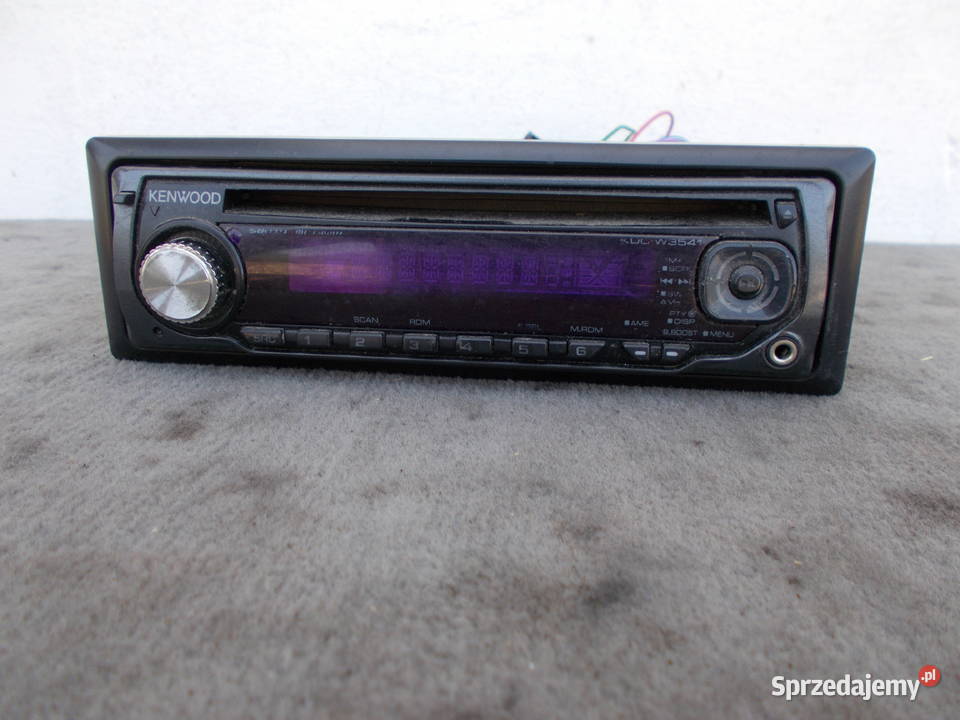 radioodtwarzacz KENWOOD KDCW3541 4X50W AUX Zamość sprzedam