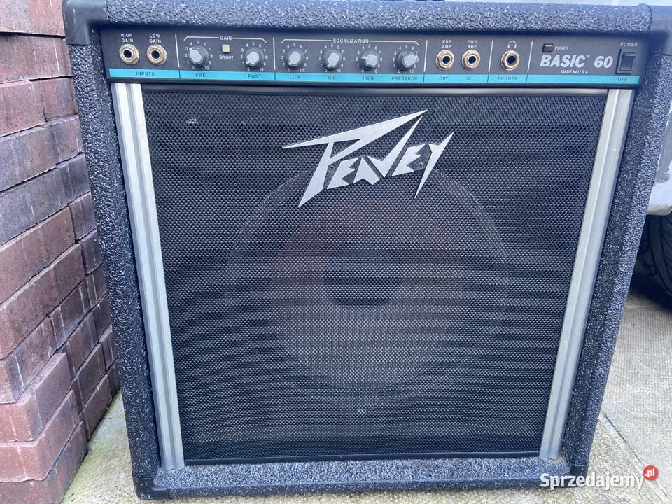 Peavey Basic 60 combo gitarowe made in USA mikserym nagłośnienie
