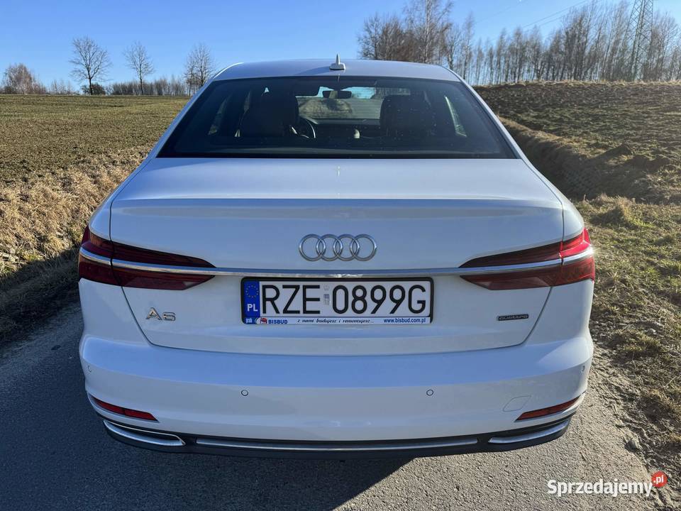 Audi A6 C8 20 TFSI 265 Quattro Brązowe Skóry podkarpackie Rzeszów