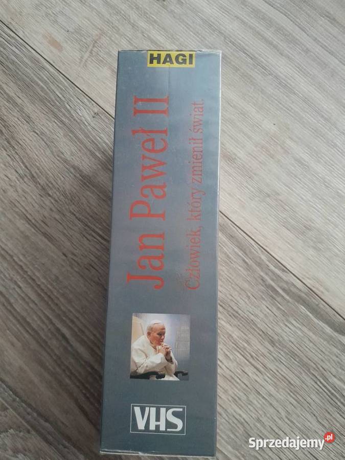 Jan Paweł II człowiek który zmienił świat VHS Filmy małopolskie Wieliczka