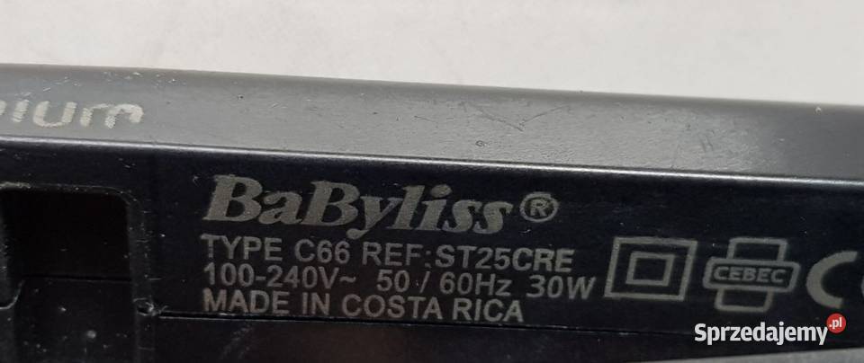 prostownica BaByliss titanium ceramic tytanowe Kielce