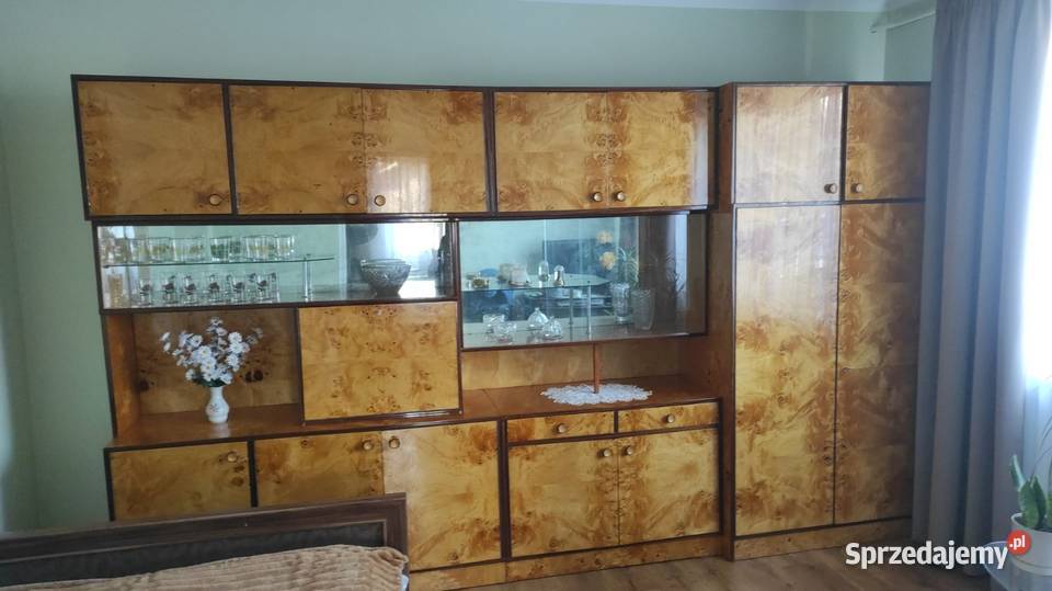 Regał PRL Meblościanka Meble Ławki sprzedam