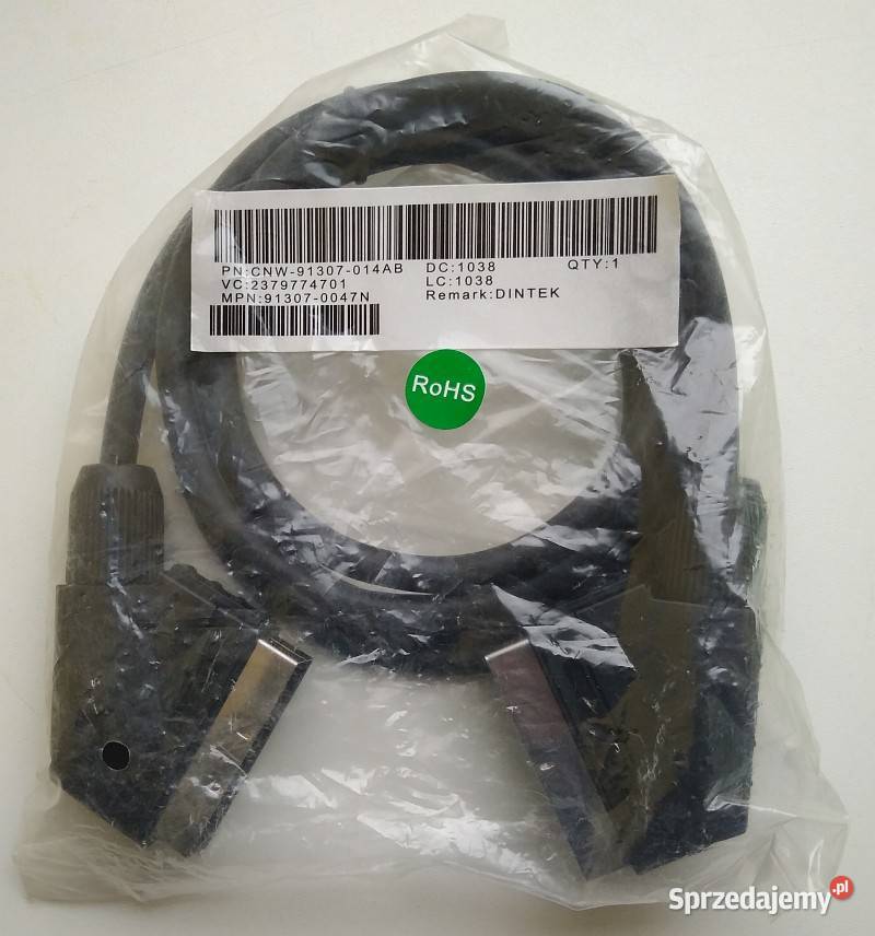 KABEL SCART EURO EURO 21pin eurozłącze 125 TV i Video Łódź sprzedam