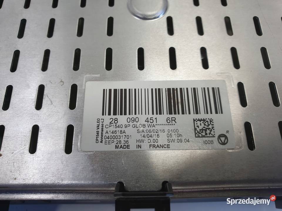 Renault Megane IV EKRAN NAWIGACJI Monitor