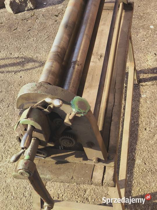 Walce do blachy ręczne Walcarka Zwijarka Wejherowo