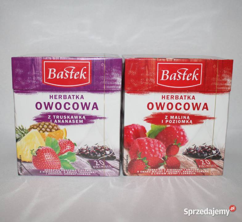 Bastek herbata owocowa truskawka ananas i malina Stare Miasto