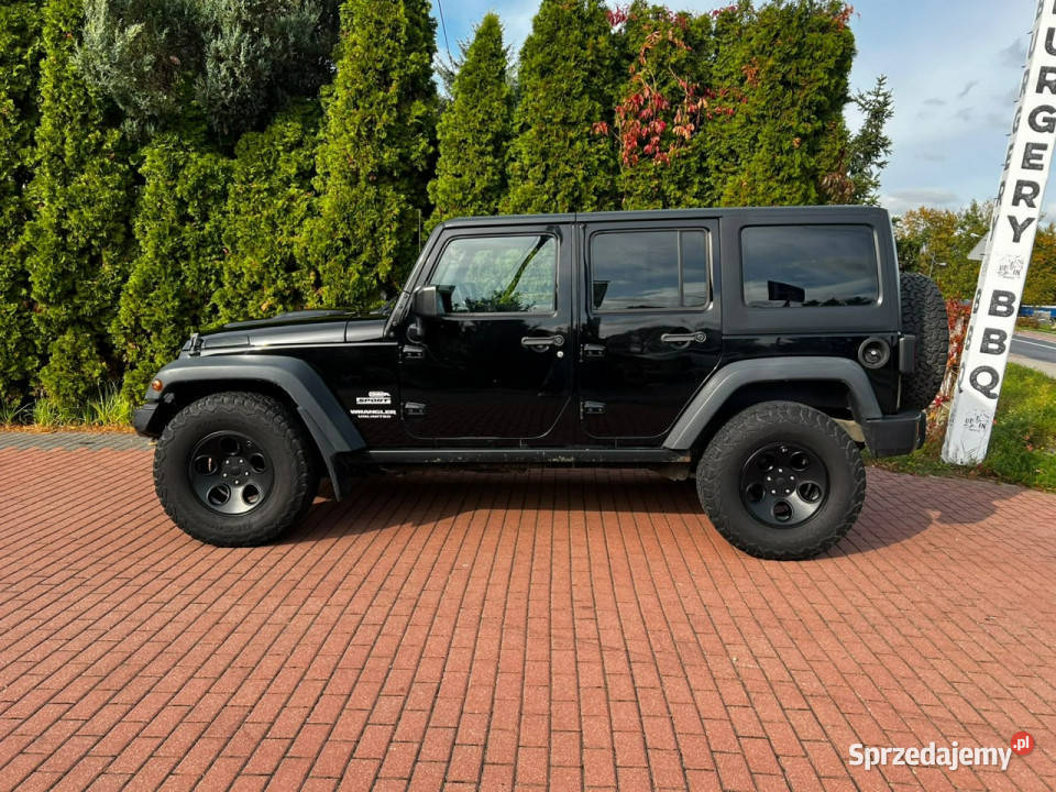Jeep Wrangler 28 CRD Salon VAT23 Pierwszy centralny zamek Baranowo