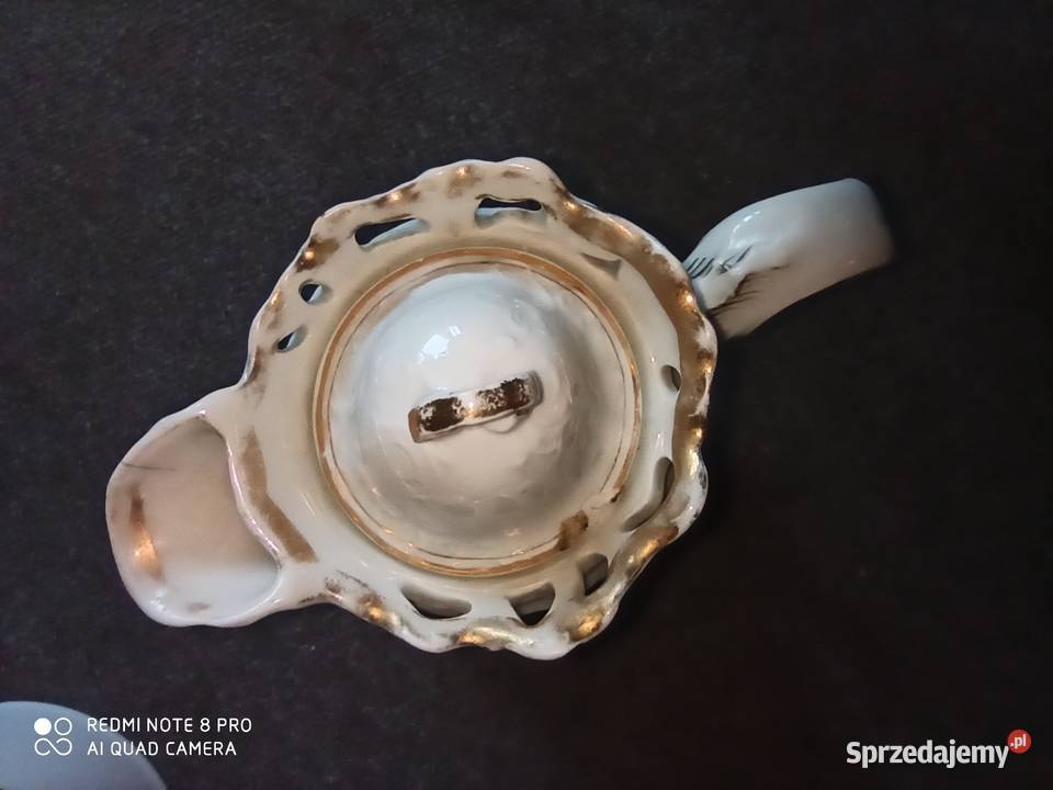 Dzbanek C T Z ażurem wlewie Syg z lat 1909 35 Gdańsk