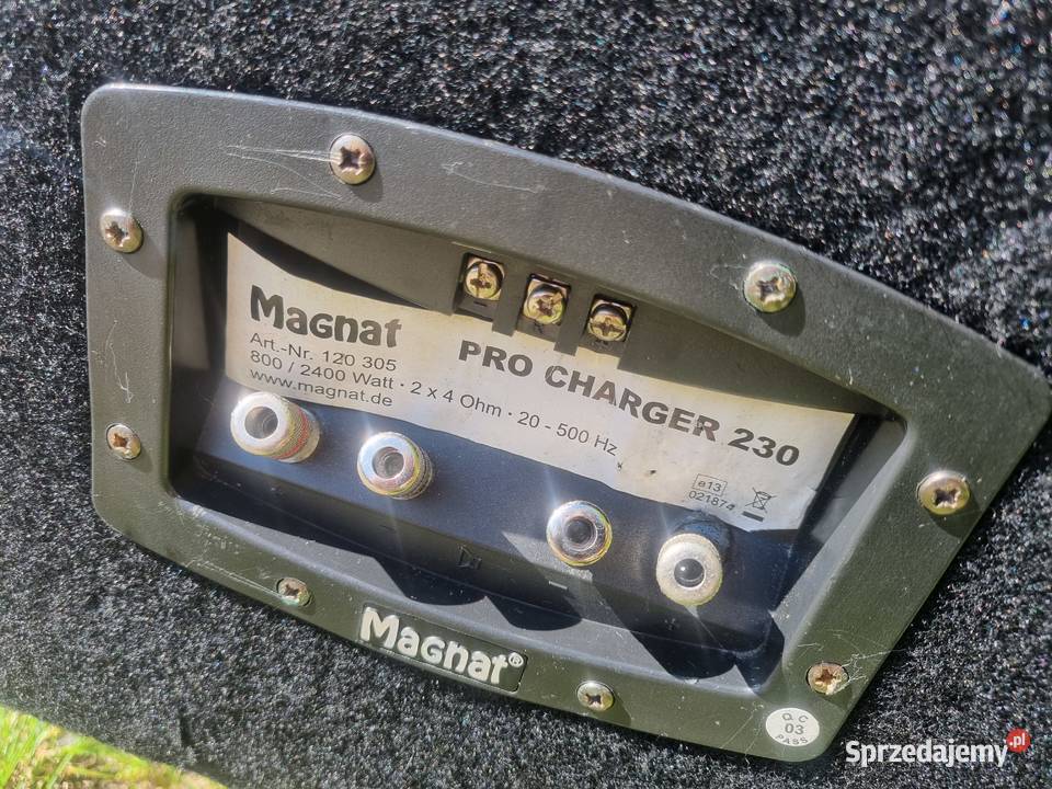 Subwoofer Tuba Skrzynia Basowa MAGNAT PRO skrzynie basowe i tuby