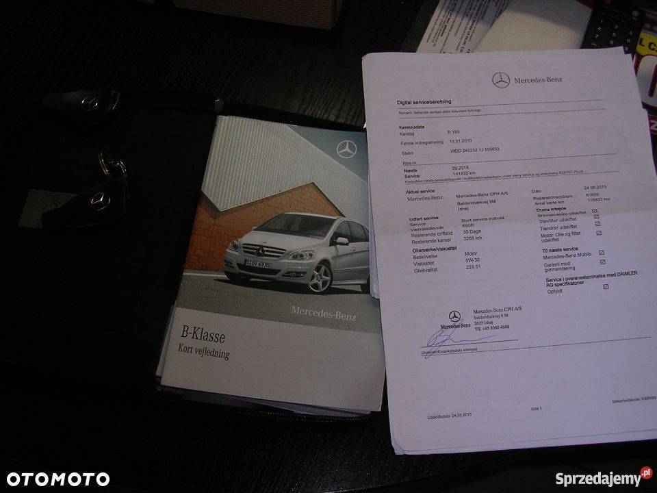 Mercedes klasa B ESP Opole
