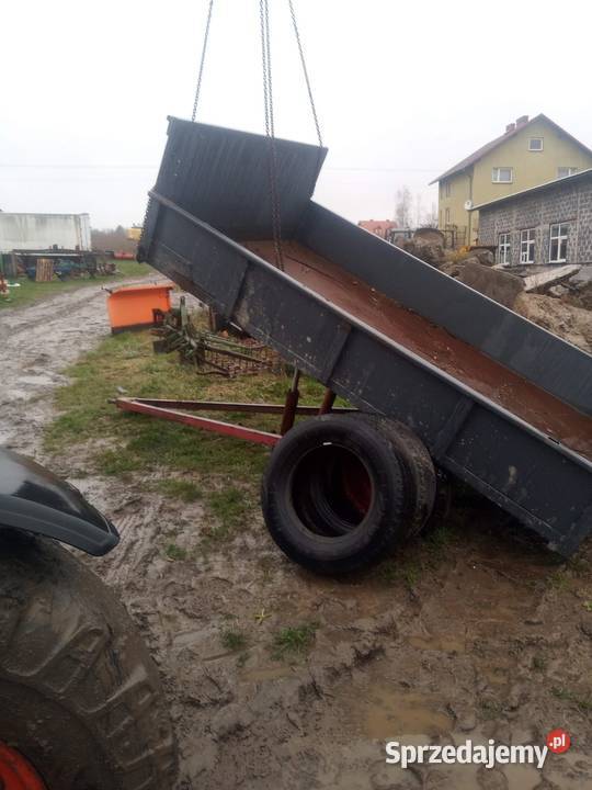 Przyczepa wywrotka ok 35 4 tonyjednoosiowa Pronar śląskie Iłownica