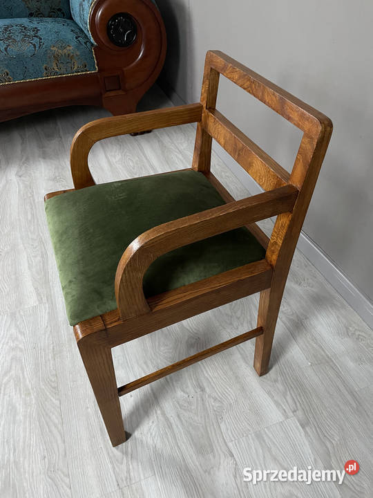 FOTEL ARTDECO 1920 r Antyki, Sztuka, Kolekcje