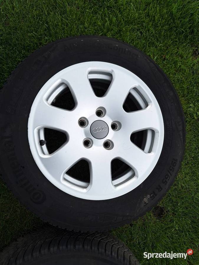 Felgi aluminiowe audi 15 z oponami 19565 r15 aluminiowe