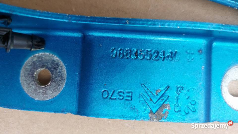 ZAWIASY MASKI CITROEN C3 DS3 0816 9683552480 Międzychód