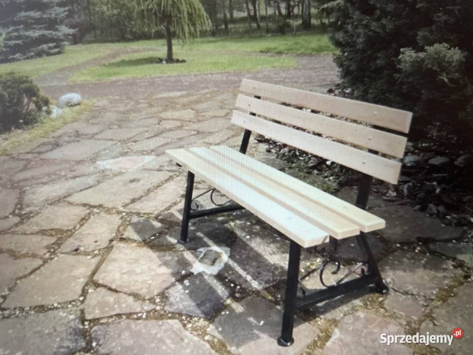 Ławka ogrodowa meble ogrodowe Końskie sprzedam
