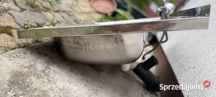 Zlewozmywak dwukomorowy metalowy lubelskie Lublin