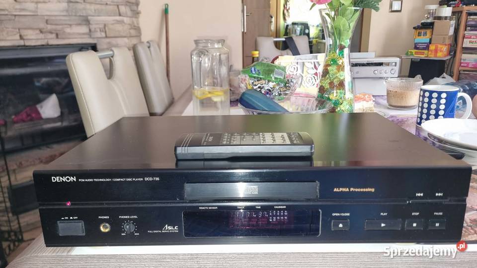 Odtwarzacz CD DENON DCD735 z pilotem Real 20Bit łódzkie Warta