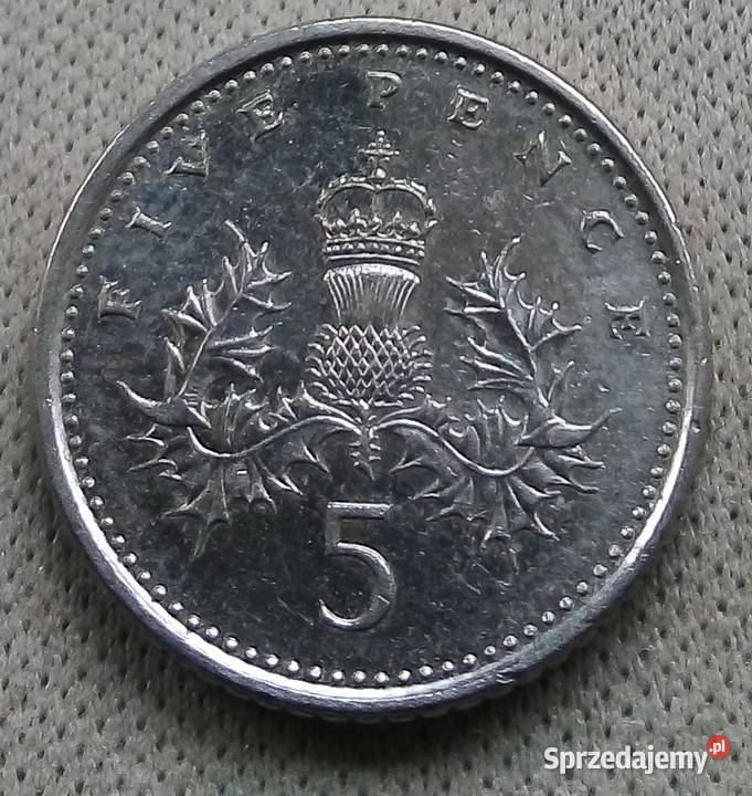 ELKA BRYTANIAFIVE PENCE2002 r 3 mazowieckie Legionowo