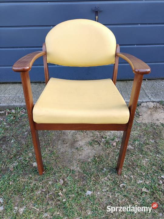 Krzesło z podłokietnikami Made in France Aleksandrów Łódzki