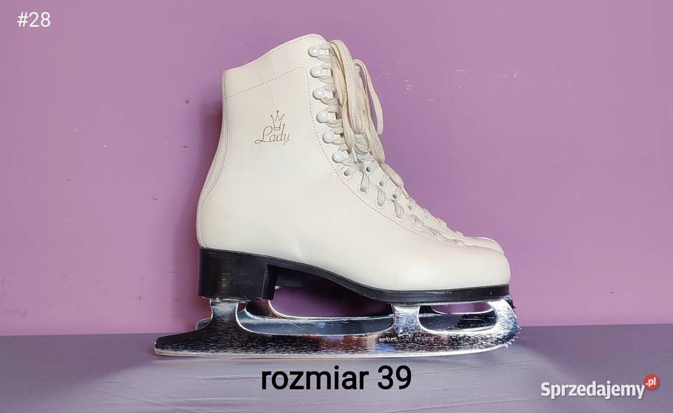 Łyżwy figurowe rozmiar 39 wkładka 257 28 Jasień