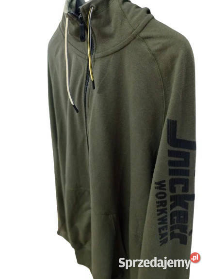 Bluza Snickers 2895 Logo FullZip Hoodie Odzież codzienna małopolskie Maków Podhalański