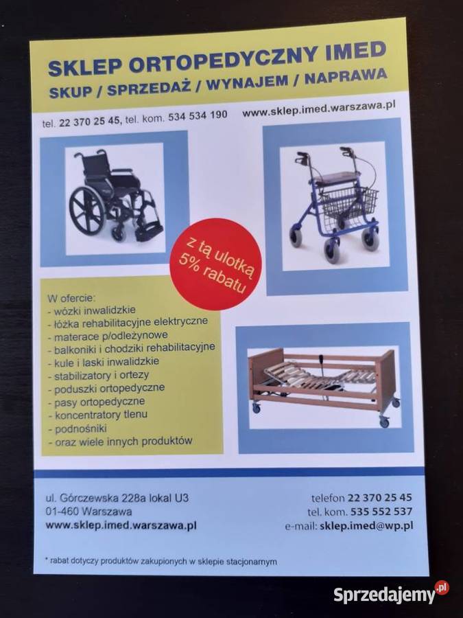 Koncentrator Tlenu Aparat Tlenowy Wynajem mazowieckie Warszawa