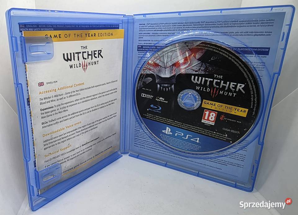 Gra Wiedźmin 3 Dziki Gon GOTY Edition 4 Elbląg