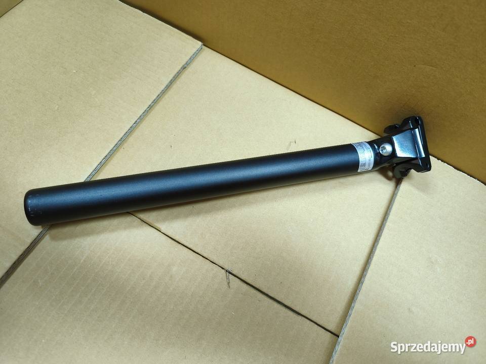 Sztyca 316 mm Rurka pod siodełko Czarna Dębica